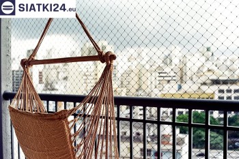 Siatki Skawina - Zabezpieczająca siatka ze sznurka na balkon dla terenów Skawiny