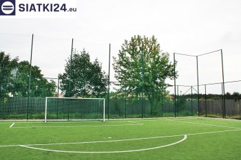 Siatki Skawina - Tu zabezpieczysz ogrodzenie boiska w siatki; siatki polipropylenowe na ogrodzenia boisk. dla terenów Skawiny