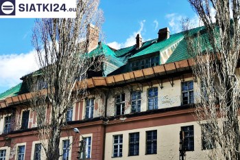 Siatki Skawina - Siatka zabezpieczająca elewacje budynków; siatki do zabezpieczenia elewacji na budynkach dla terenów Skawiny